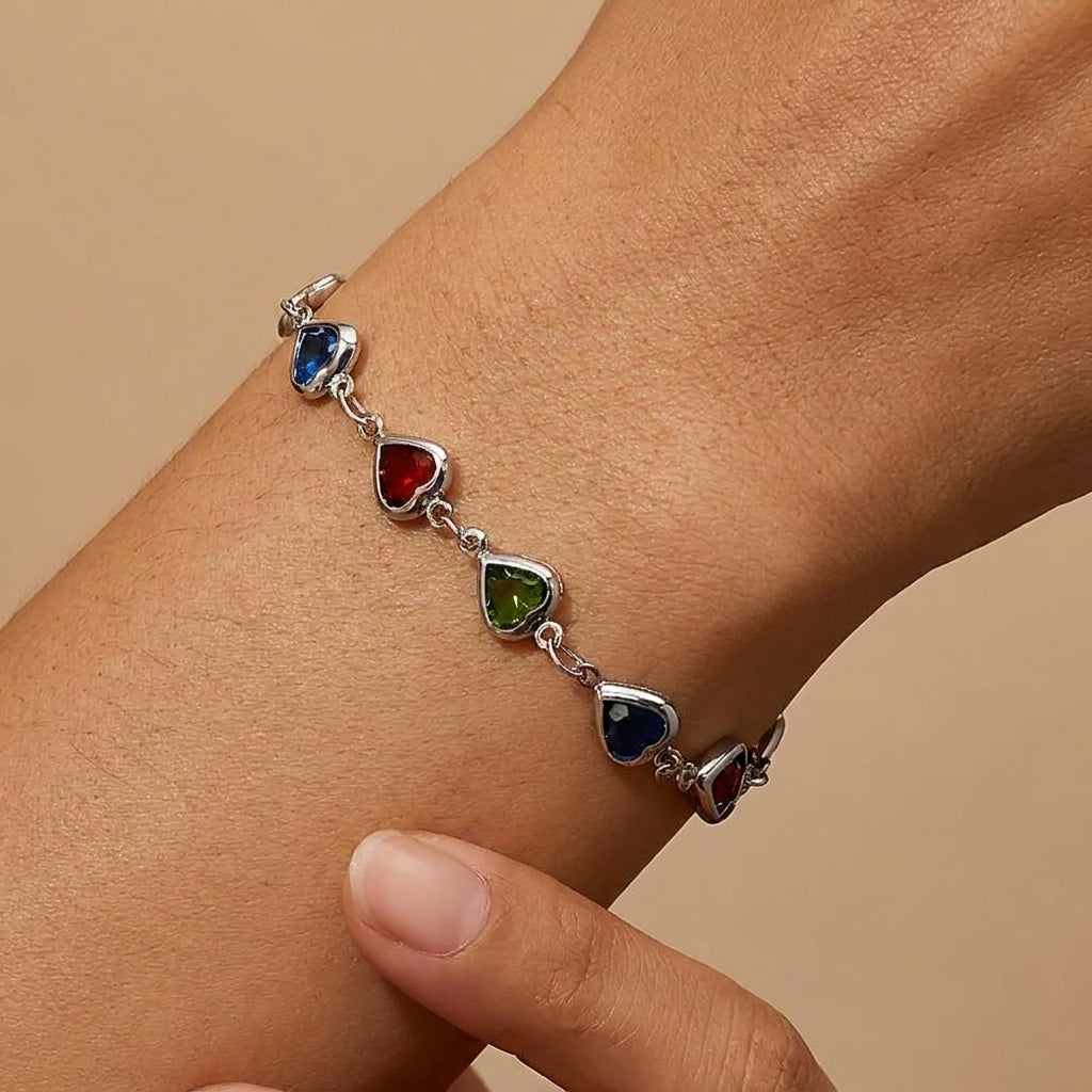 彩心｜Herz-Charm-Armband