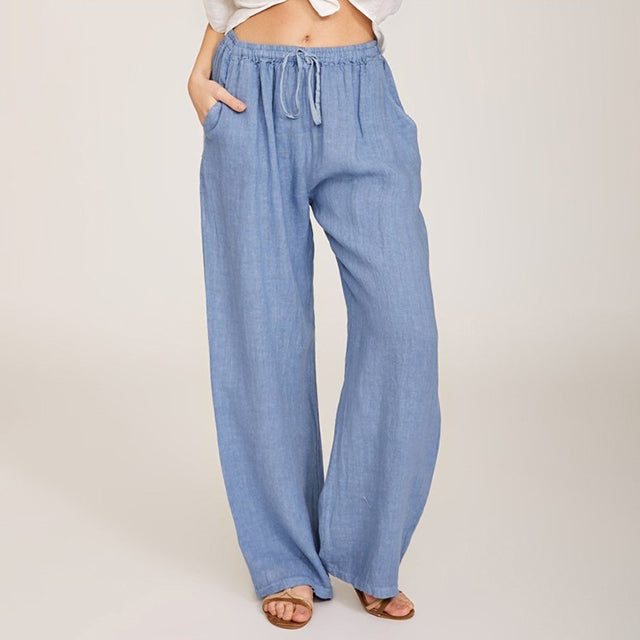 Enara | Weite Hose mit Kordelzug