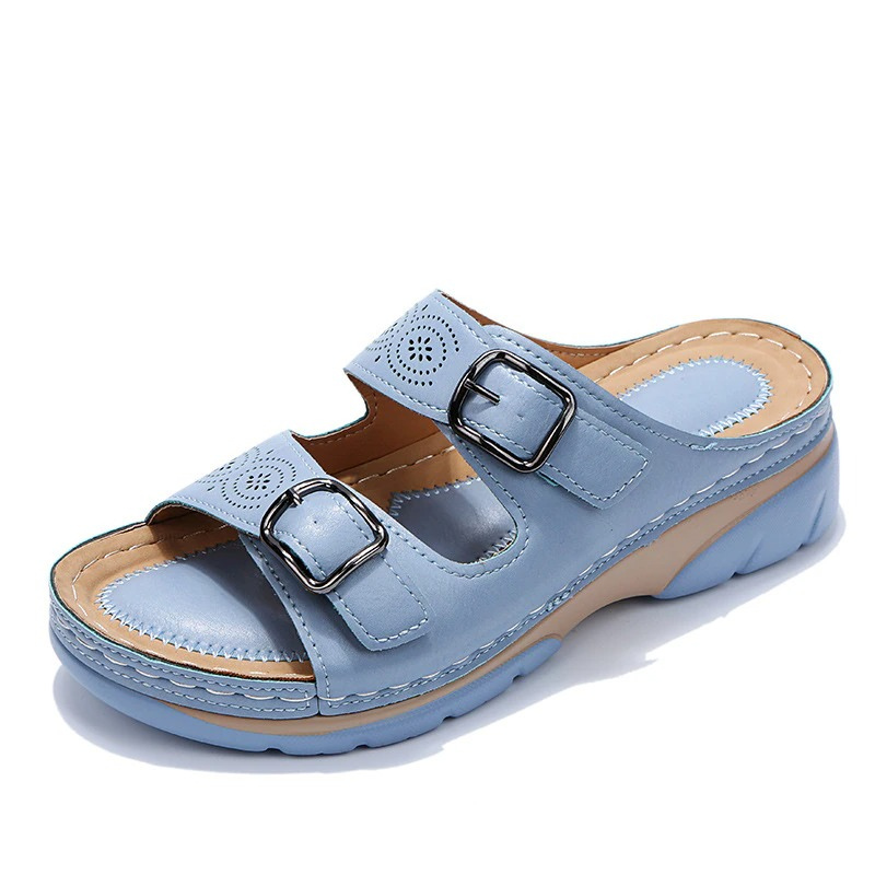 Evlina | Orthopädische Sandalen für breite Füße und sanftes Gehen