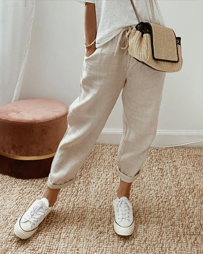 Fuu | Fließende weite Hose