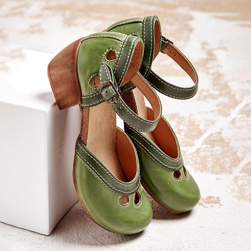 Drune | Niedrig-Absatz Sandalen