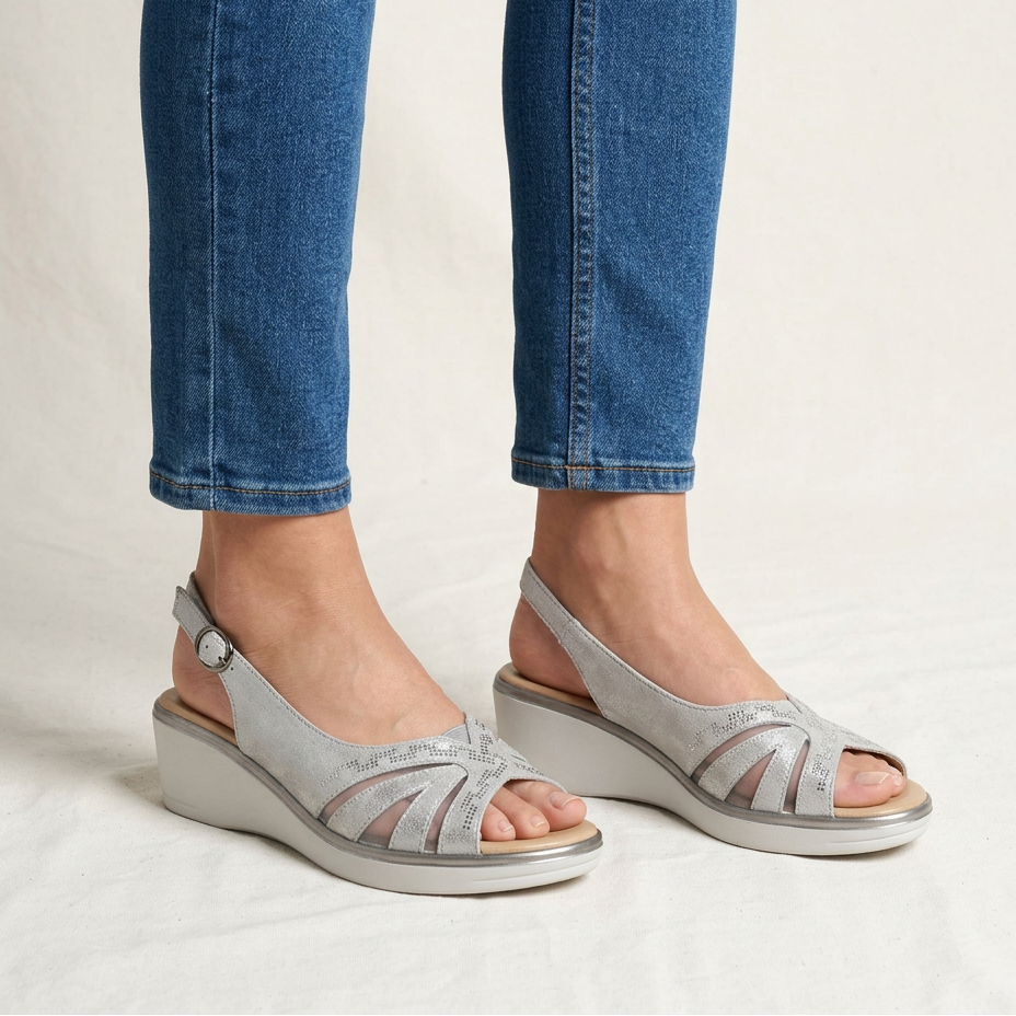 Bianka | Stilvolle Damen-Sandalen mit Slingback-Riemen