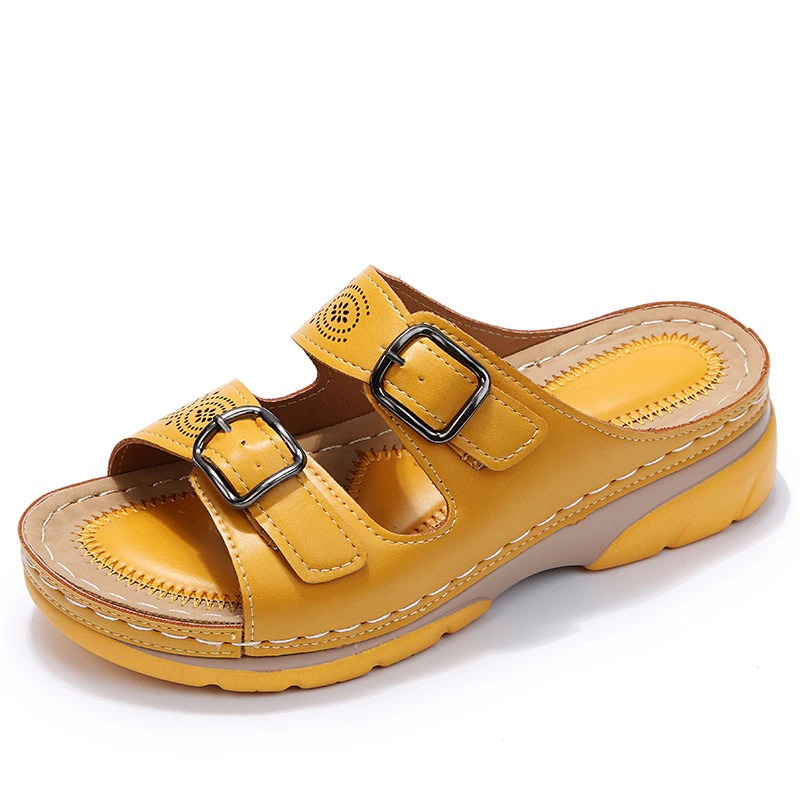 Evlina | Orthopädische Sandalen für breite Füße und sanftes Gehen