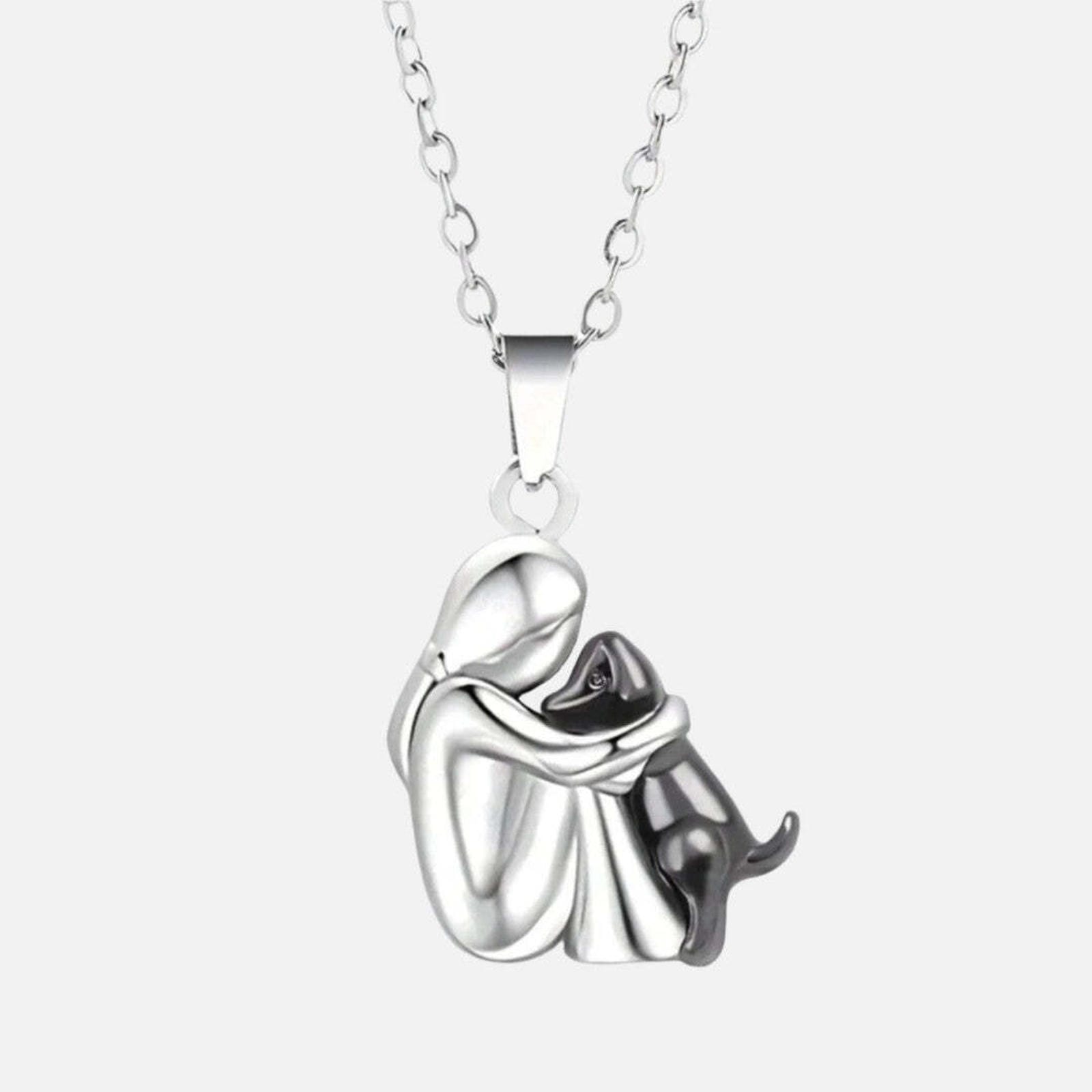 Kiyomi｜Immer nah am Herzen – Dog Hug Necklace