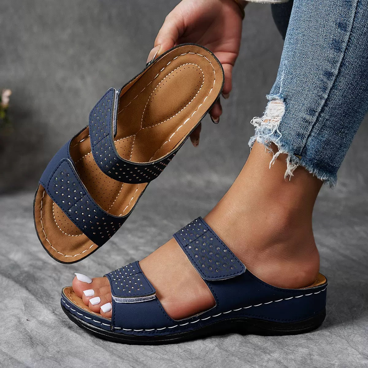 Marilla | Komfort-Sandalen mit orthopädischem Fußbett