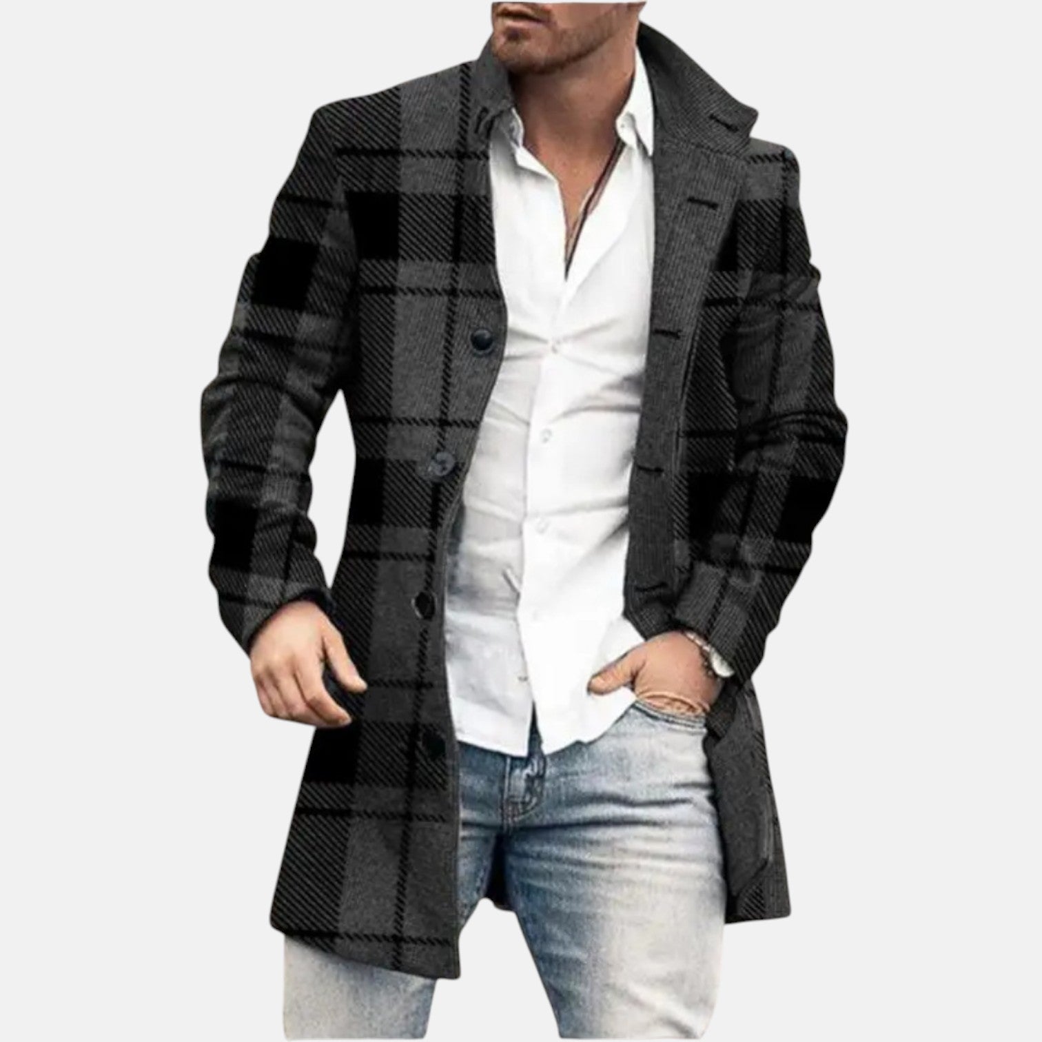 Josh™ | Eleganter Herbstmantel