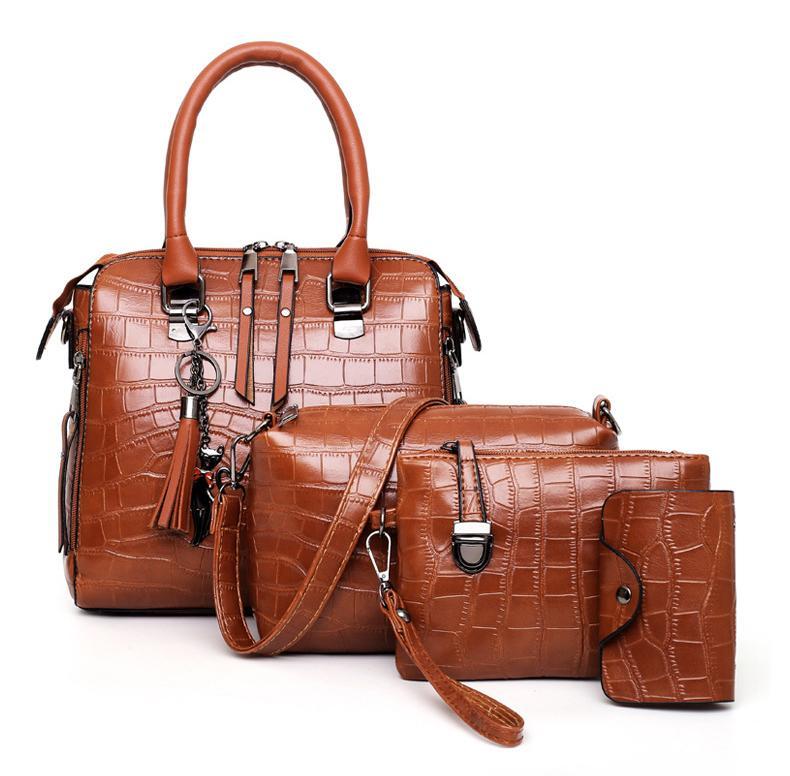 Auriane | Koordiniertes Handtaschen-Set aus 4 Teilen