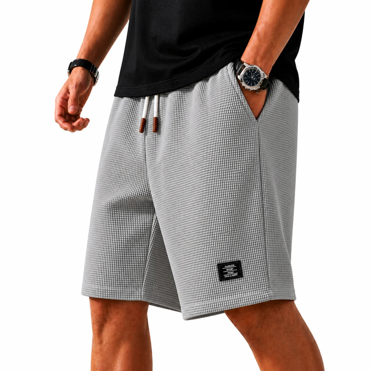 Lorenz | Leichte Sommer-Shorts mit bequemem Bund