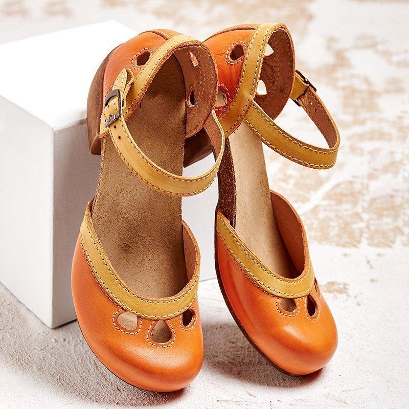 Drune | Niedrig-Absatz Sandalen