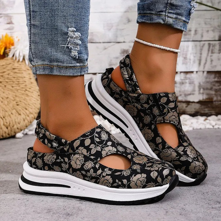 Ulmira | Orthopädische Damen-Sandalen mit Keilabsatz