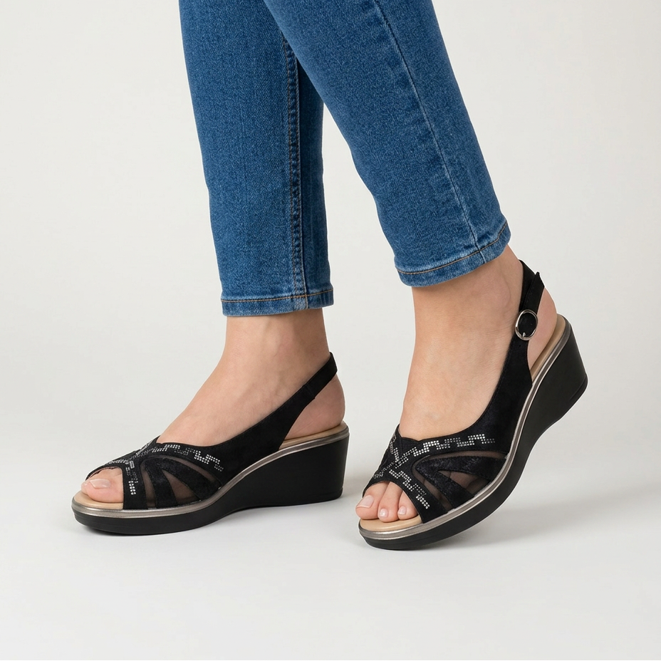 Bianka | Stilvolle Damen-Sandalen mit Slingback-Riemen