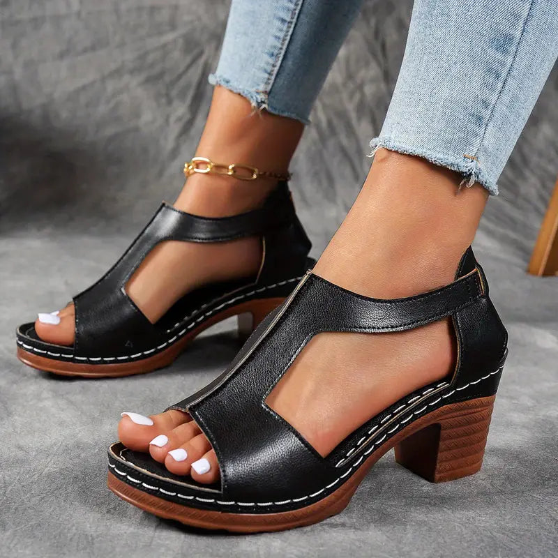 Miracle | Sommerliche Plateausandalen für Damen