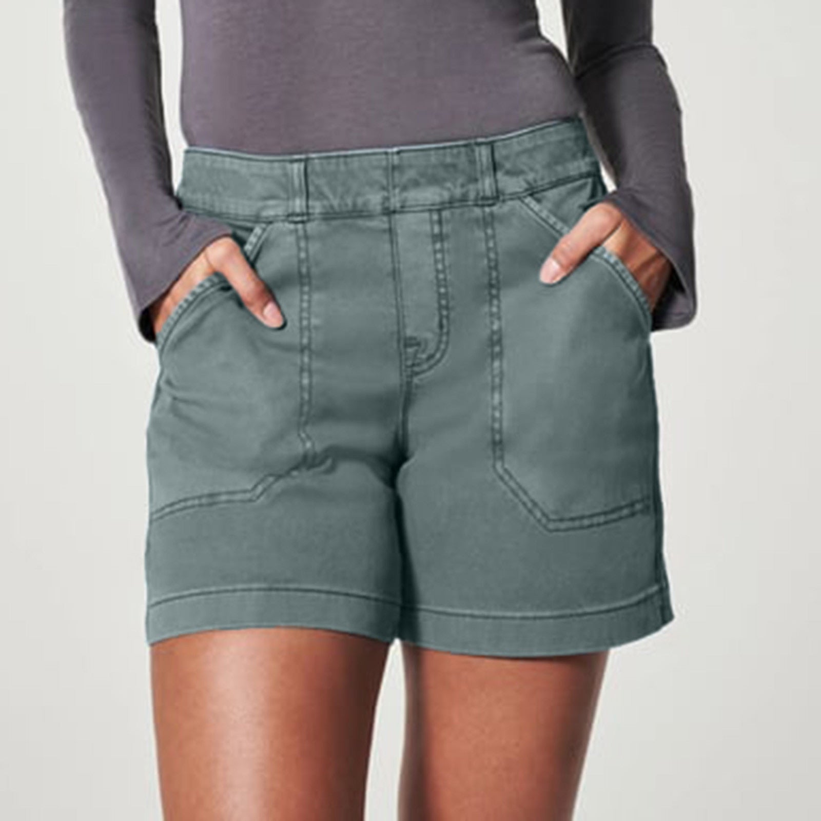 Lin | Hochtaillierte Shorts