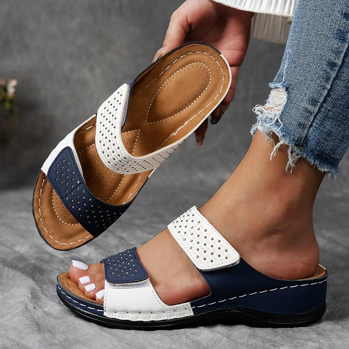 Marilla | Komfort-Sandalen mit orthopädischem Fußbett