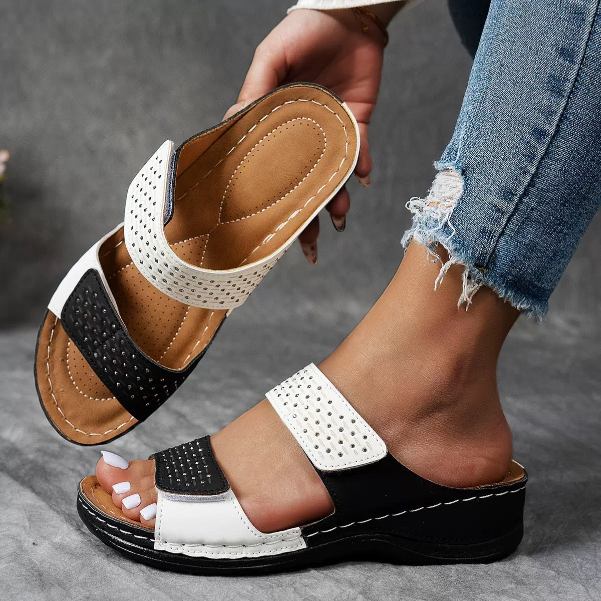 Marilla | Komfort-Sandalen mit orthopädischem Fußbett