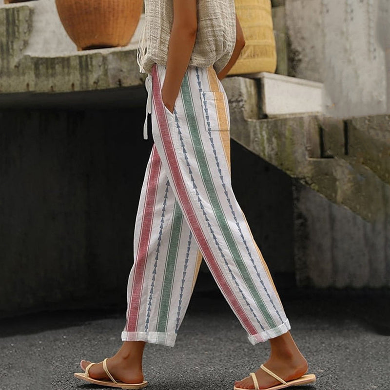 Tarani | Streifen Casual Pants