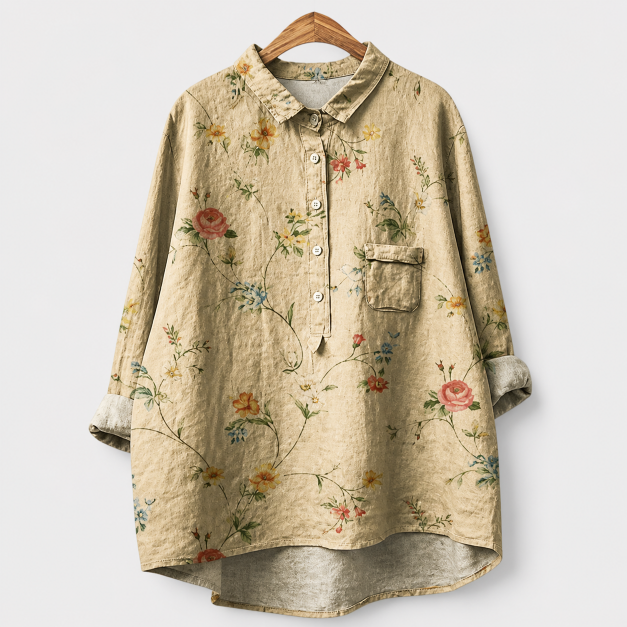 Ahorn｜Elegante Sommerbluse