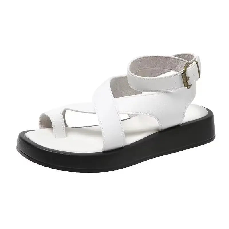 Prolea | Orthopädische Komfort-Sandalen mit Kreuzriemen