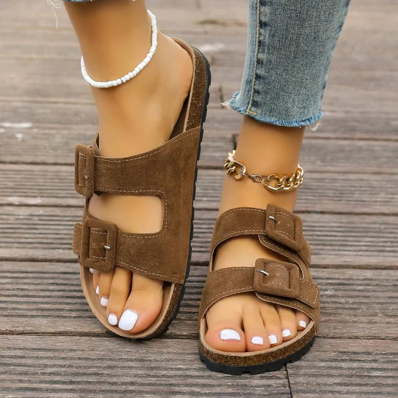 Wilhelmine | Rutschfeste Strand-Flip-Flops