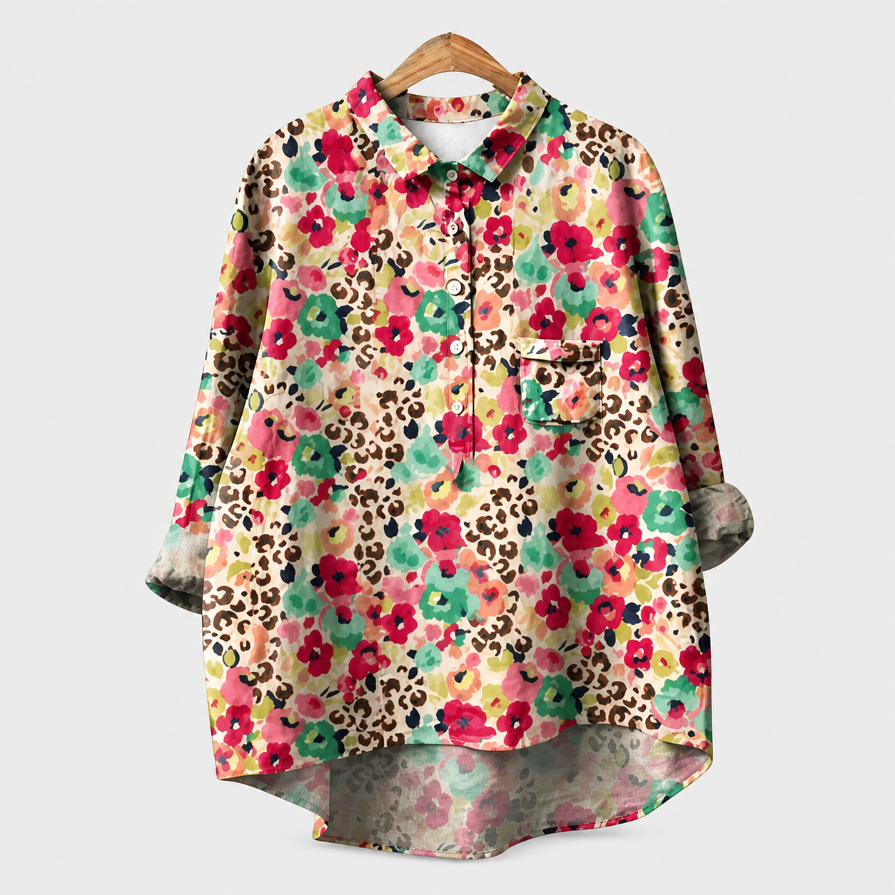 Ahorn｜Elegante Sommerbluse