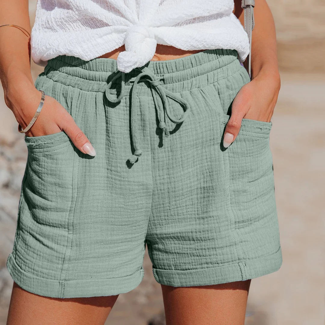 Honoka｜Hohe Taillenkurzshorts