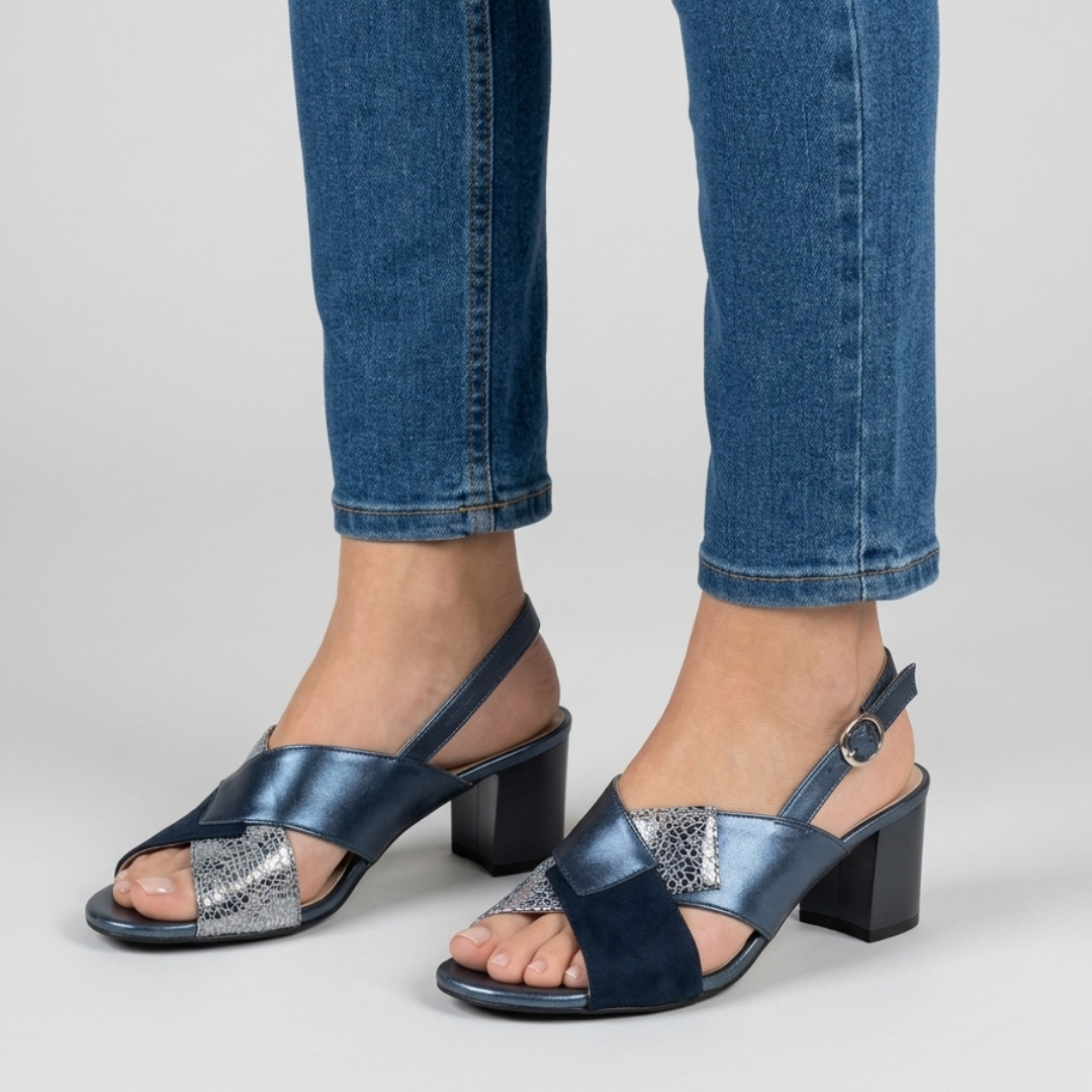 Catharina | Stilvolle Damen-Sandalen mit Slingback-Riemen