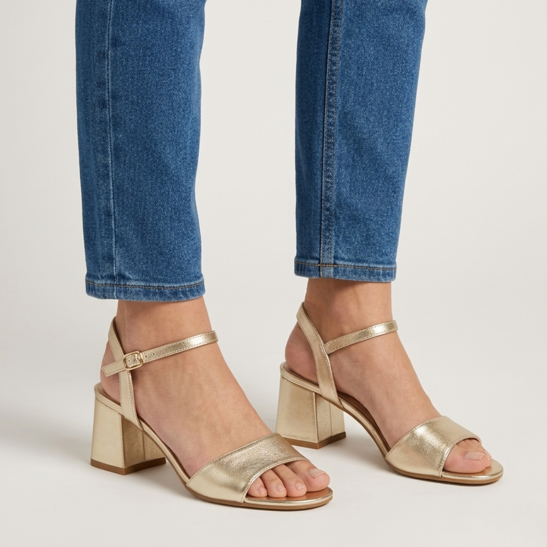 Parzia | Elegante Damen-Sandalen mit bequemem Absatz