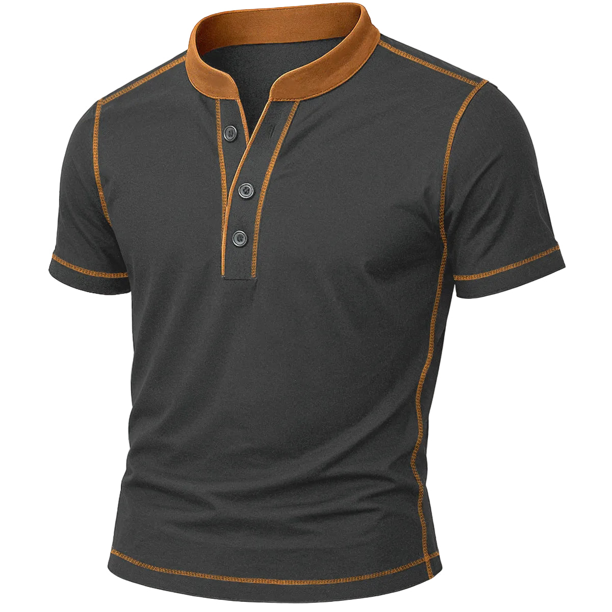 Hans & Lea Henley-Shirt David für Herren