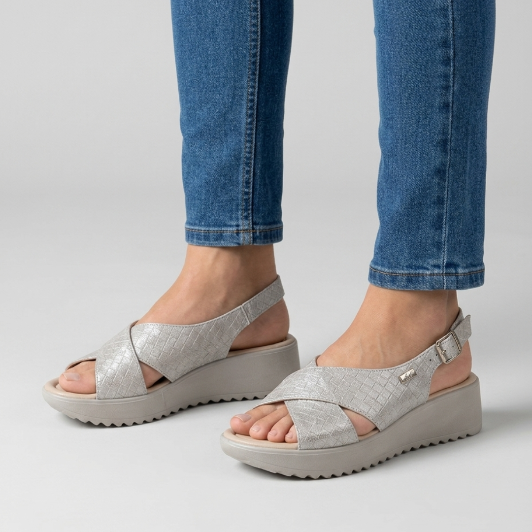 Käthe | Elegante Komfort-Sandalen mit verstellbarem Fersenriemen