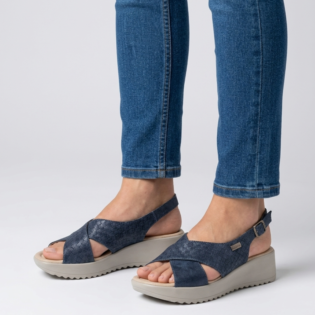 Käthe | Elegante Komfort-Sandalen mit verstellbarem Fersenriemen