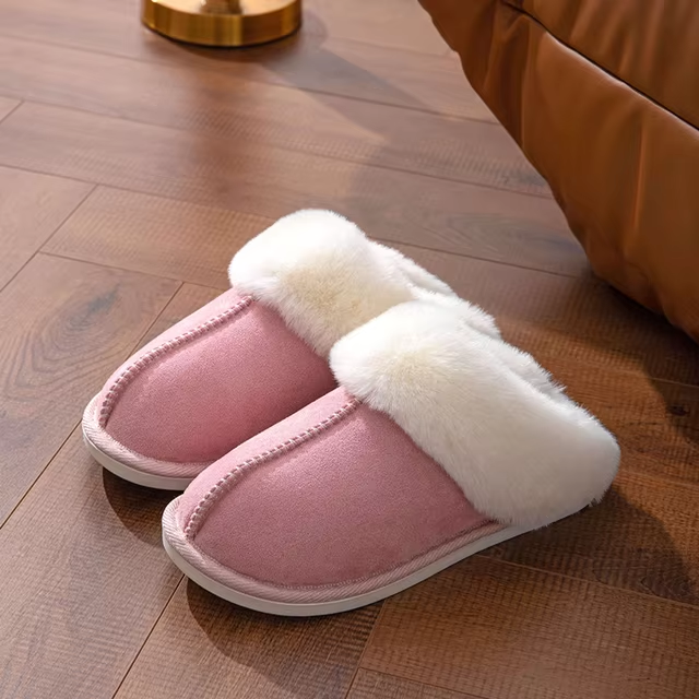 SnuggleFeet™ - Warme Damen-Hausschuhe