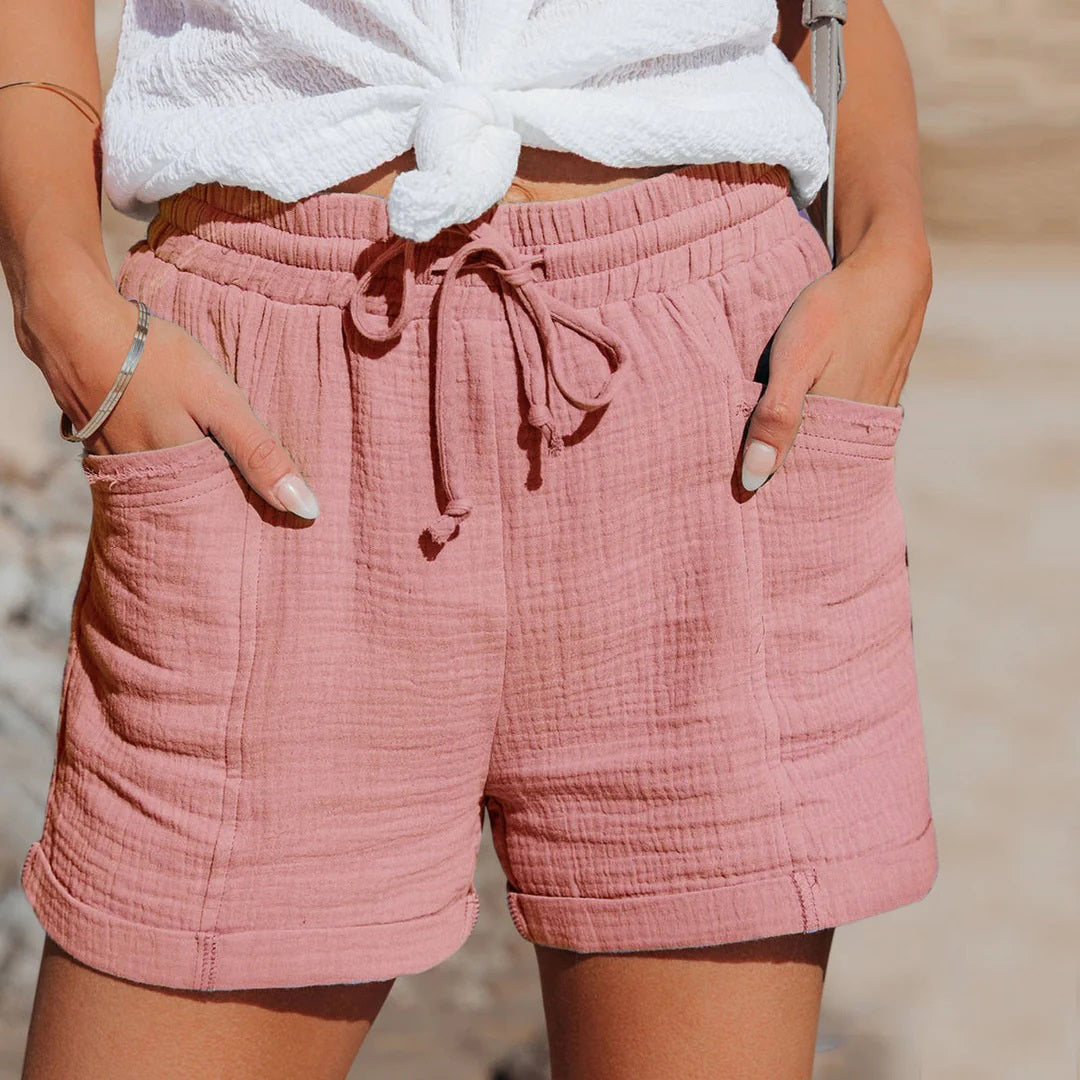 Honoka｜Hohe Taillenkurzshorts