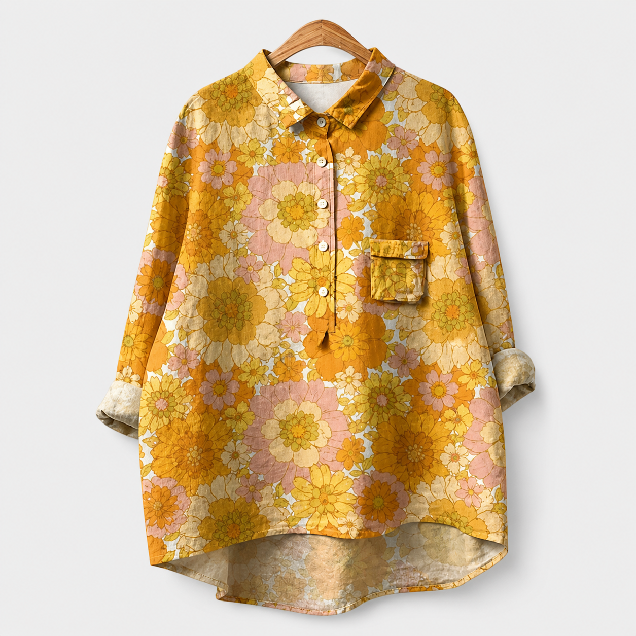Ahorn｜Elegante Sommerbluse