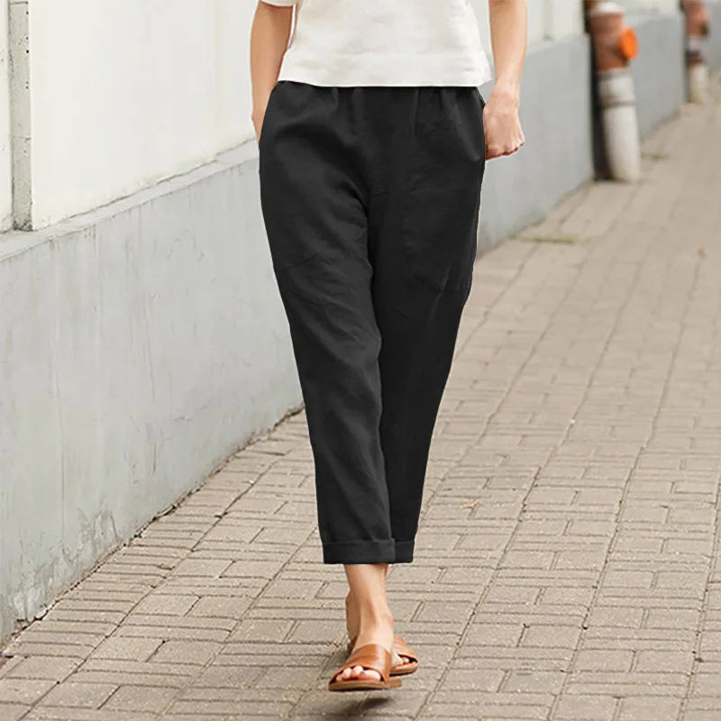 Krisan｜Weite Hose mit Taschen