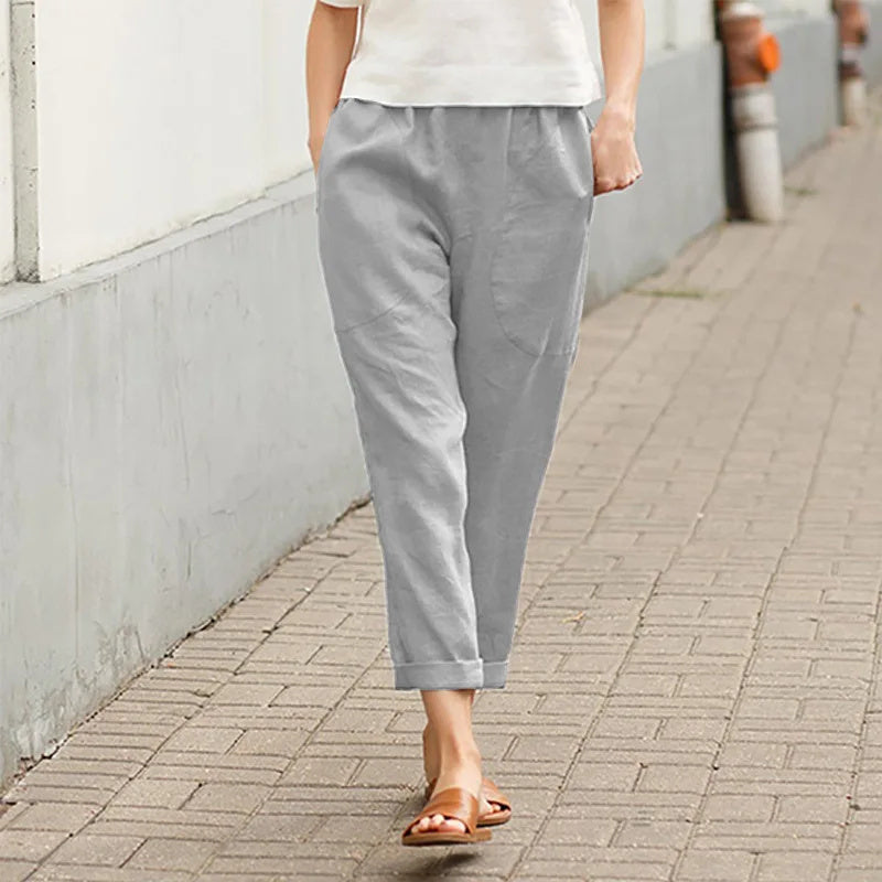 Krisan｜Weite Hose mit Taschen