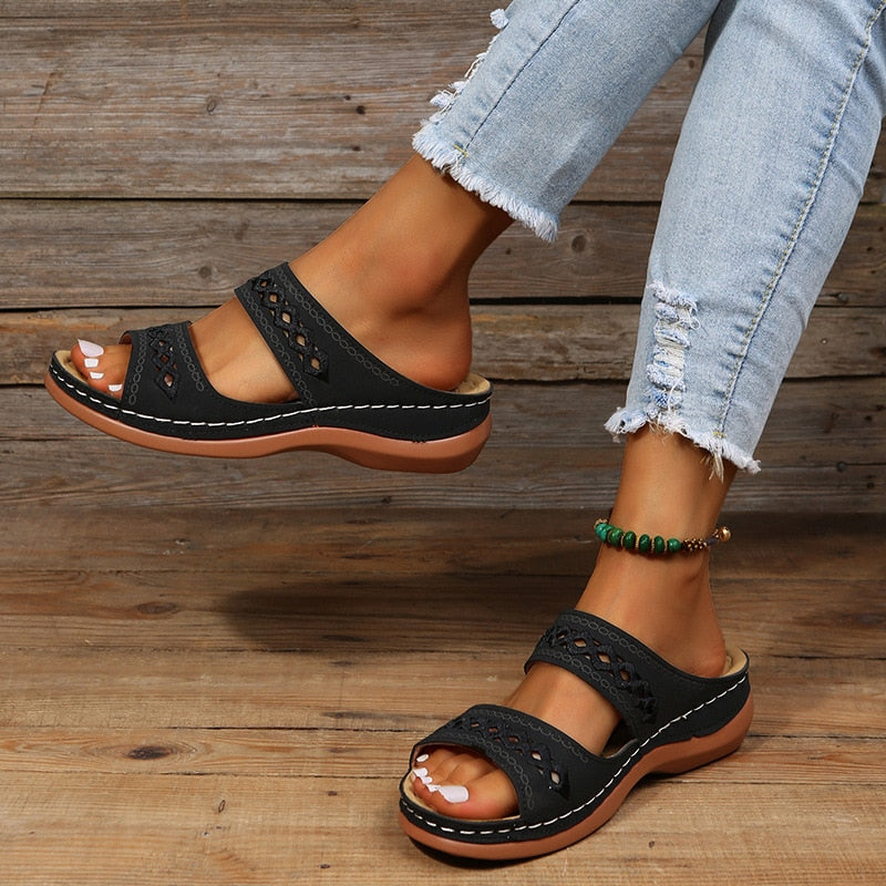Drune | Gepolsterte Orthopädische Sandalen