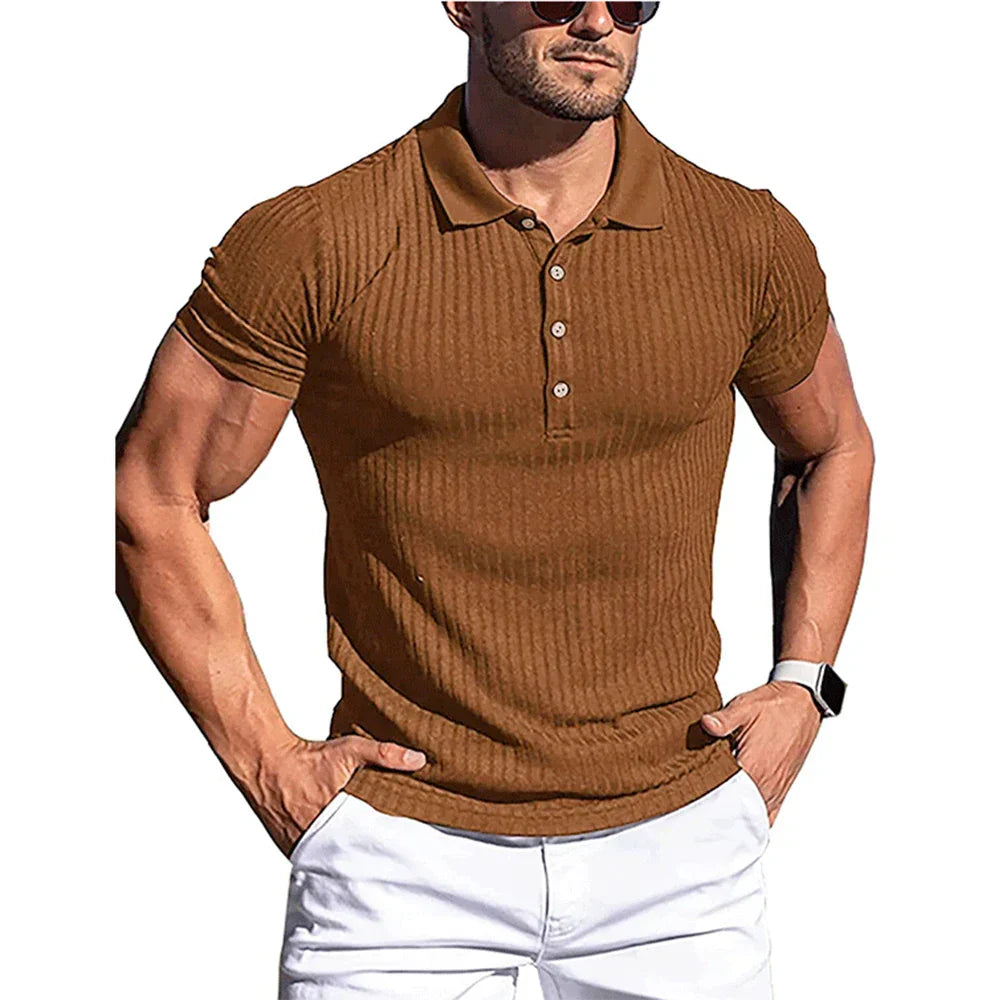 Hans & Lea Poloshirt Reto für Herren