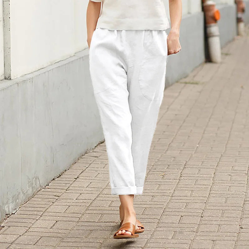Krisan｜Weite Hose mit Taschen