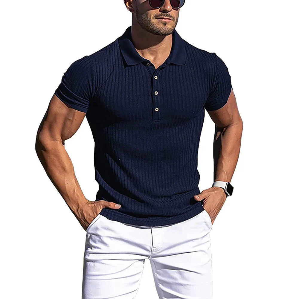 Hans & Lea Poloshirt Reto für Herren