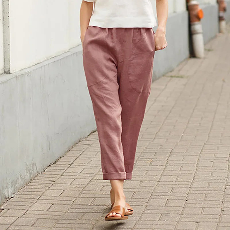 Krisan｜Weite Hose mit Taschen