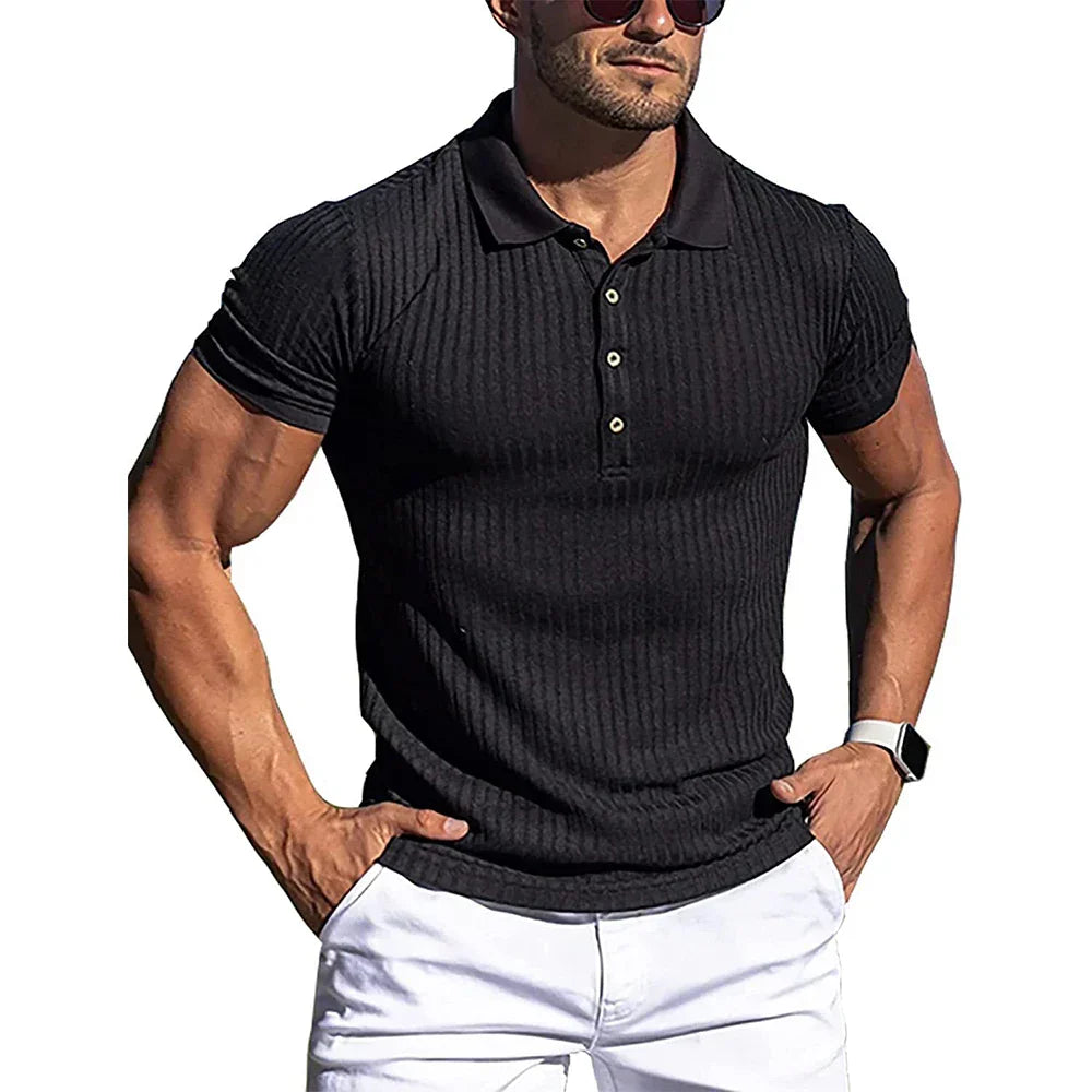 Hans & Lea Poloshirt Reto für Herren