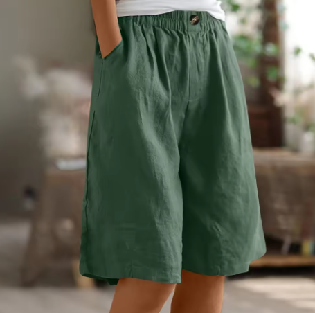 Hana | Hochtaillierte Shorts