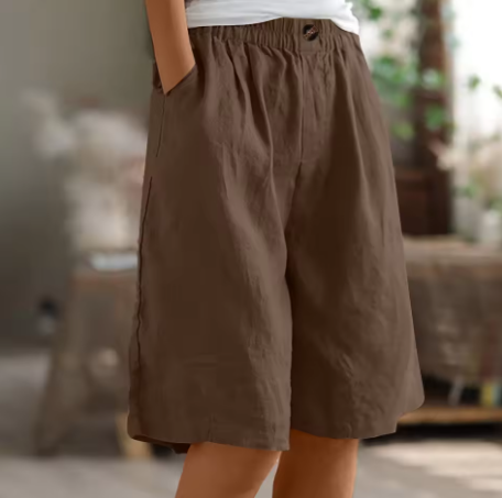 Hana | Hochtaillierte Shorts