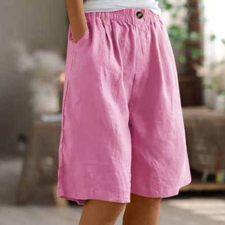 Hana | Hochtaillierte Shorts