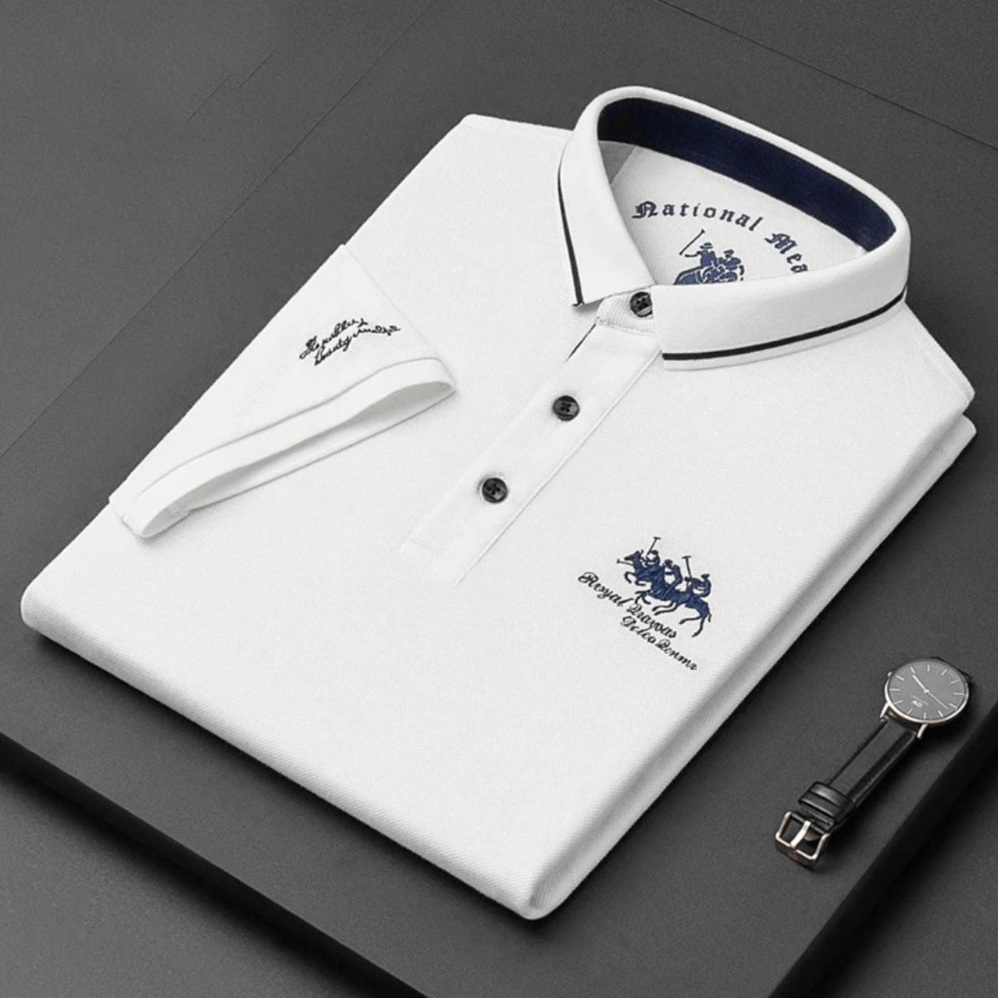 Hans & Lea Poloshirt Simon für Herren