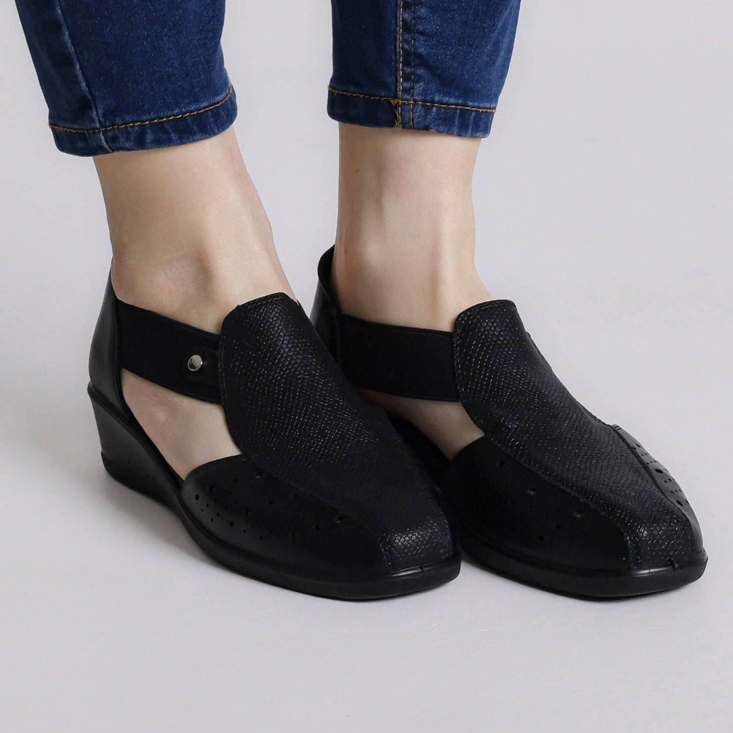 Edlyn | Bequeme Keilsandalen für Alltag und Freizeit