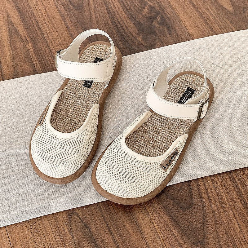 Rexiena | Bequeme Damen-Sandalen mit geschlossenem Vorderbereich