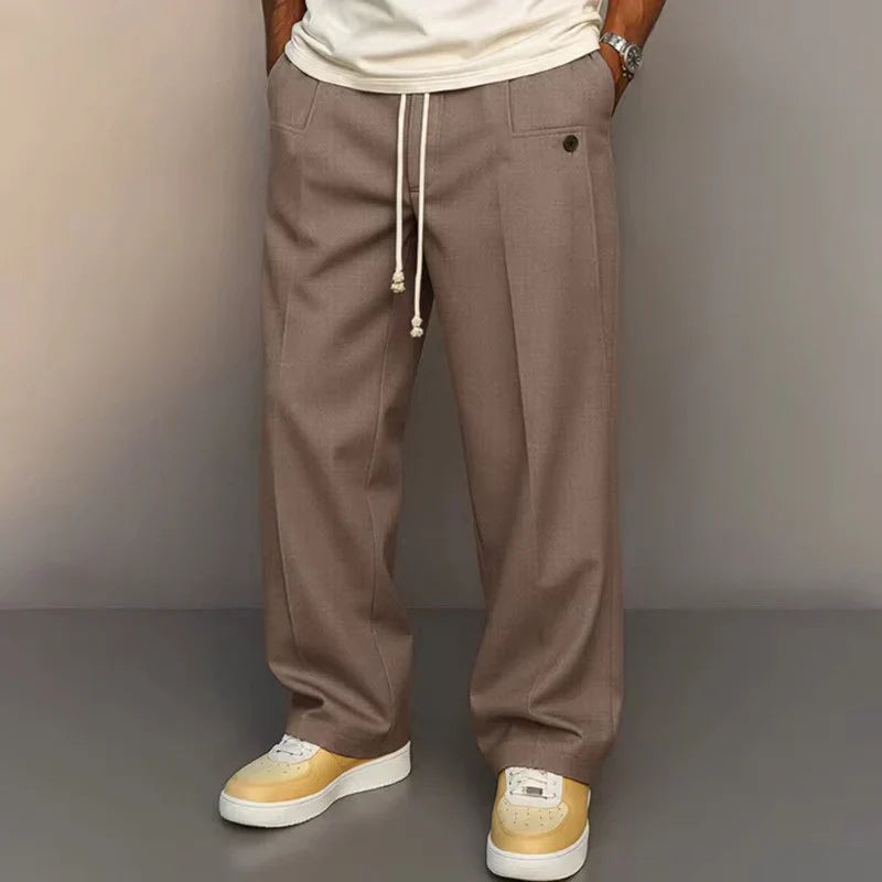 Gerhard | Lässige Stoffhose im Relaxed Fit