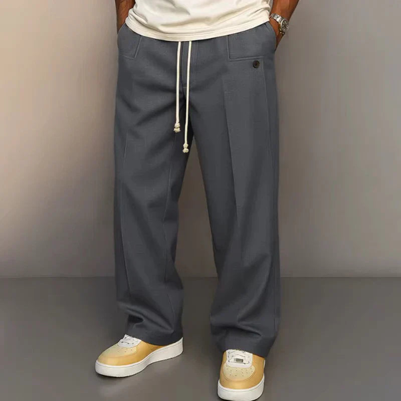 Gerhard | Lässige Stoffhose im Relaxed Fit