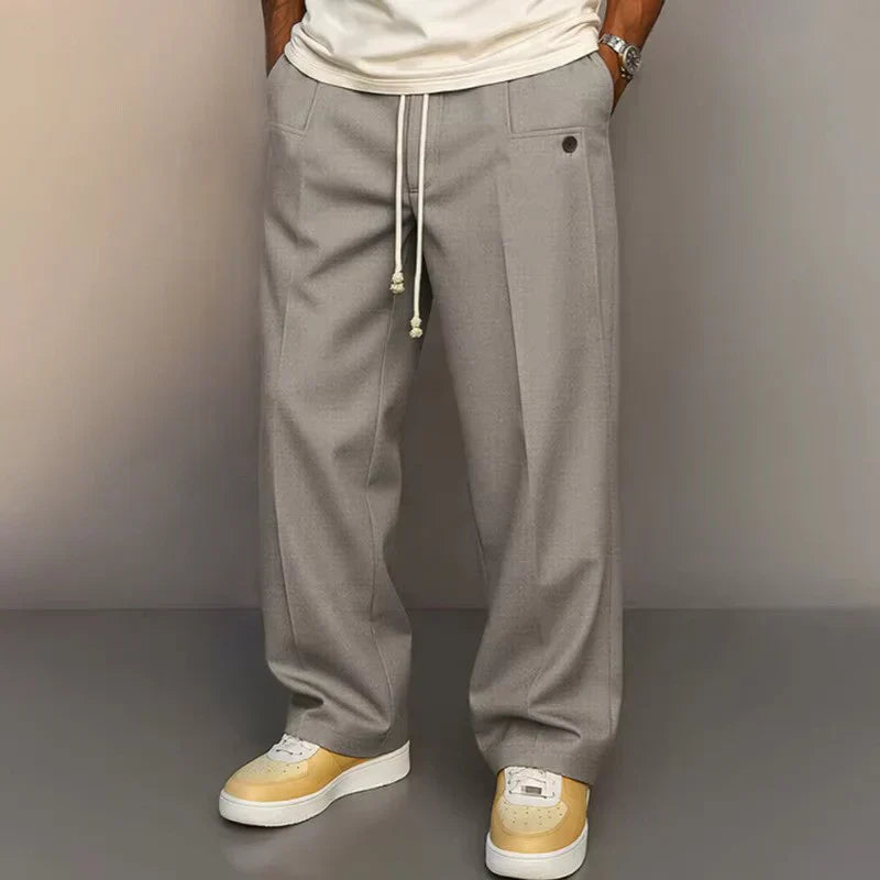 Gerhard | Lässige Stoffhose im Relaxed Fit